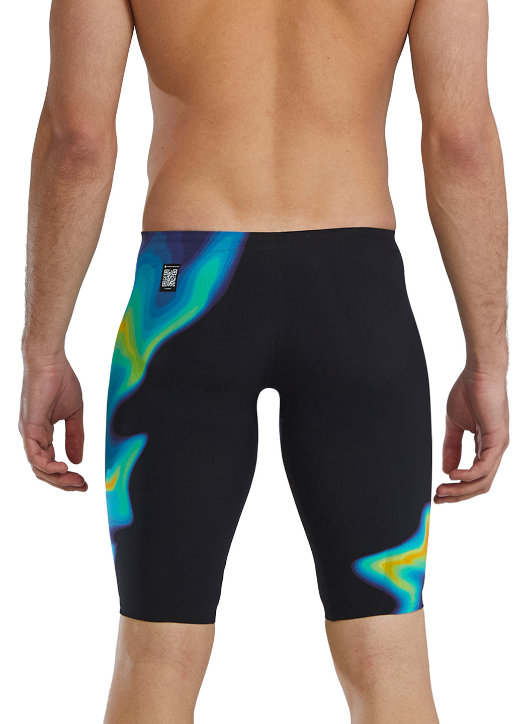 TYR Men's Venzo Infrared  Jammer Tech Suit Swimsuit
