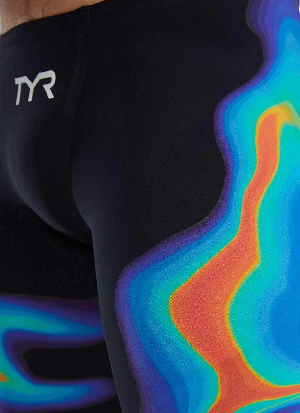 TYR Men's Venzo Infrared  Jammer Tech Suit Swimsuit