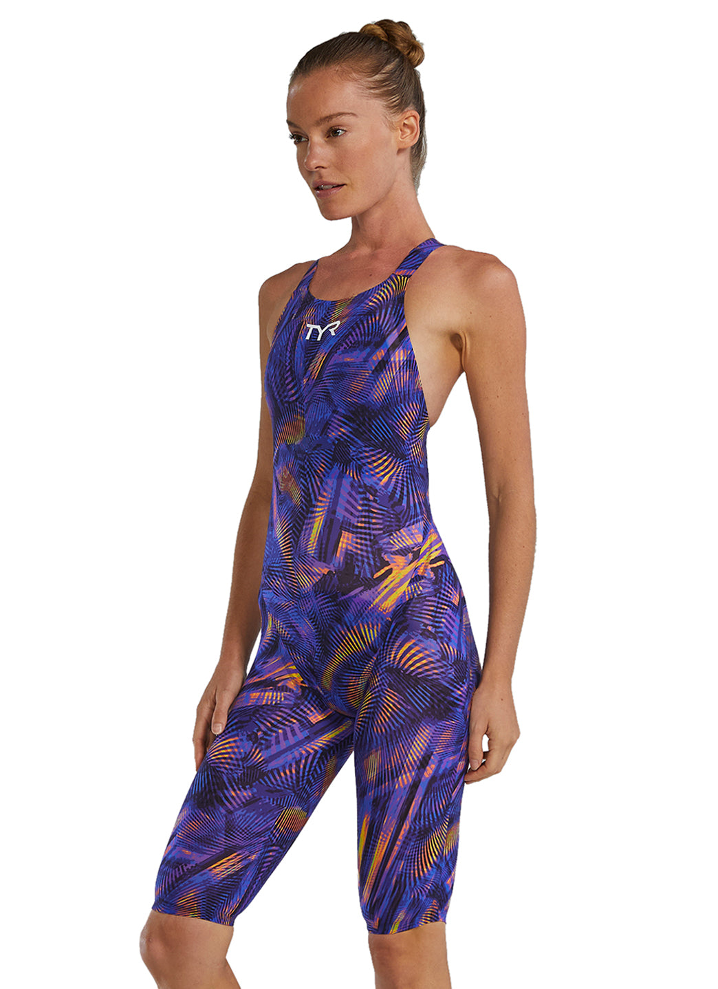 TYR Women's Avictor 2.0 Helux Open Back Tech Suit Swimsuit