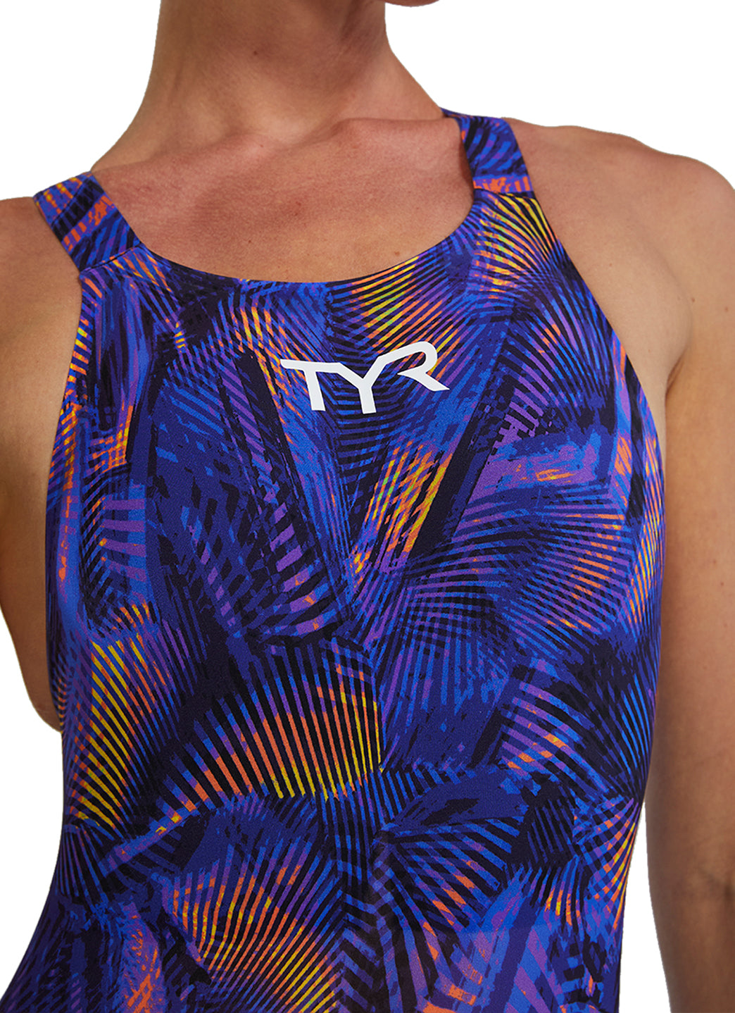 TYR Women's Avictor 2.0 Helux Open Back Tech Suit Swimsuit