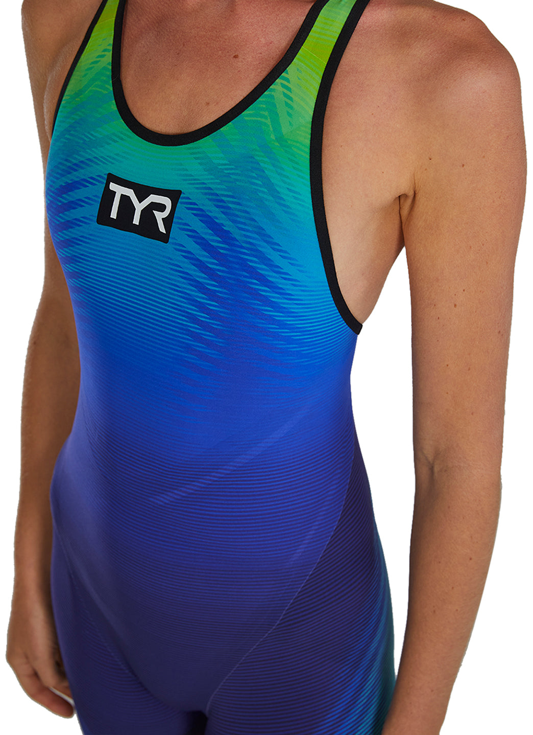 TYR Women's Venzo Omnia Phantom Closed Back Tech Suit Swimsuit