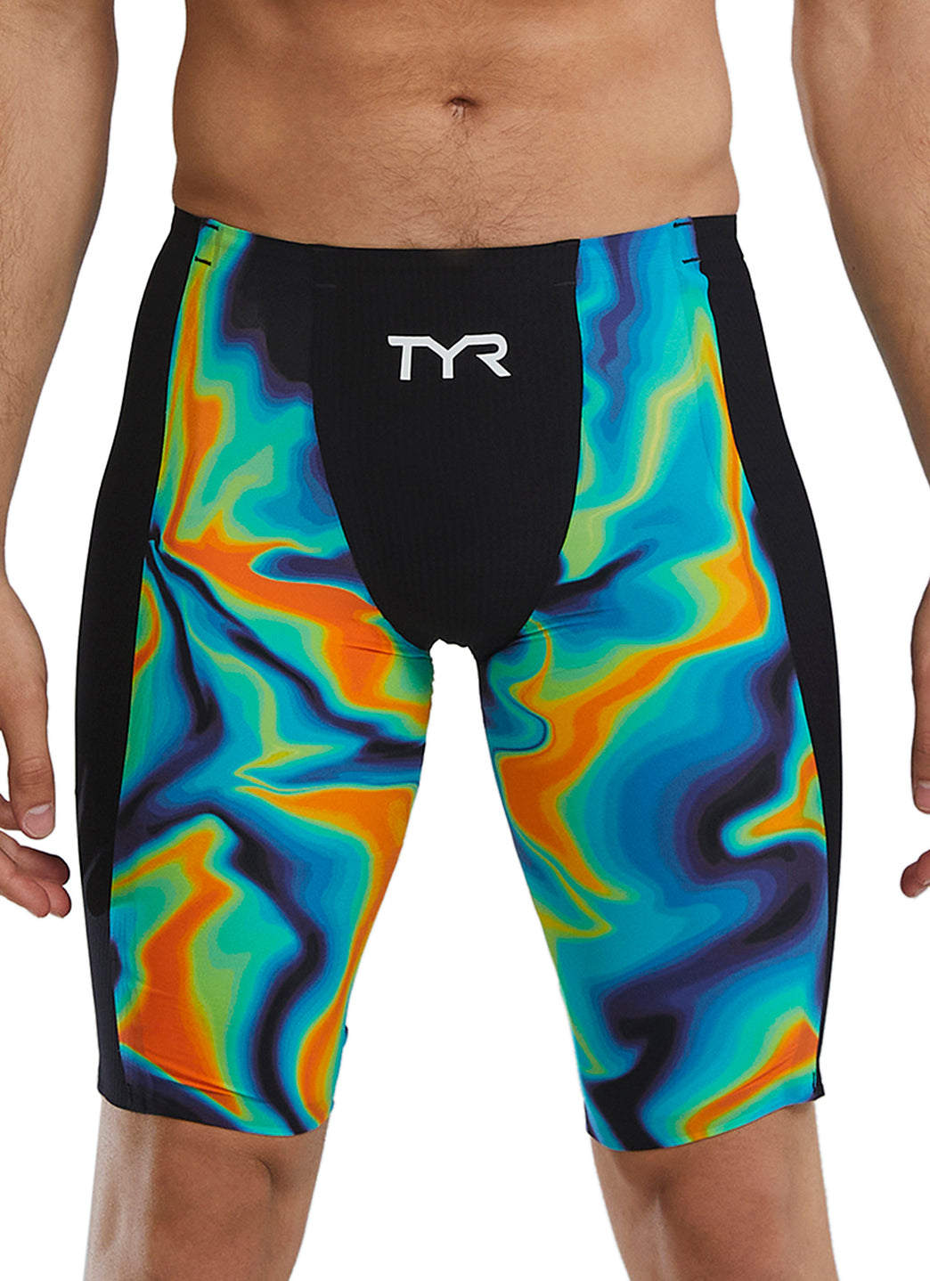 TYR Men's Shockwave Infrared High Waist Jammer Tech suit Swimsuit
