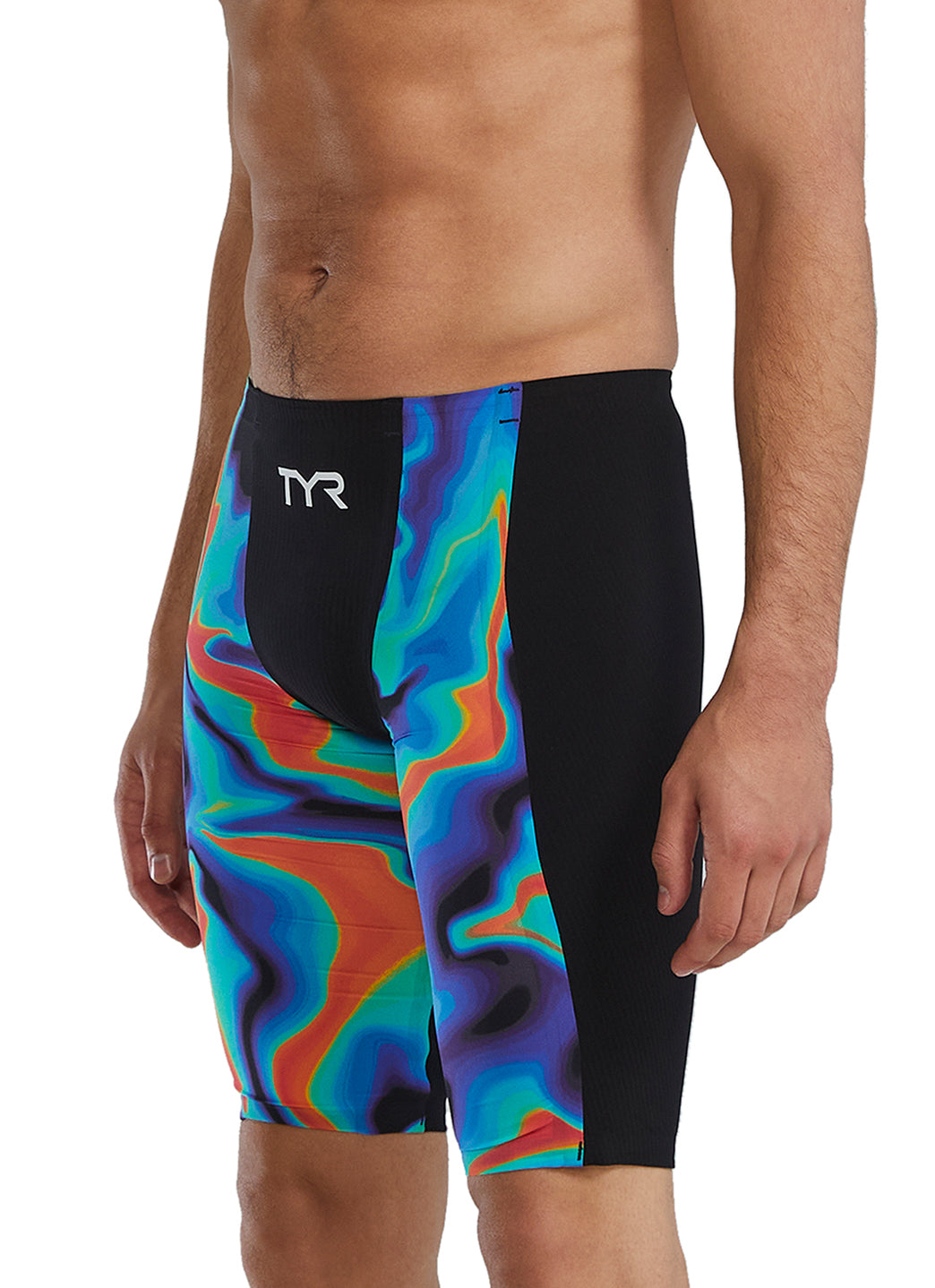 TYR Men's Shockwave Infrared High Waist Jammer Tech suit Swimsuit