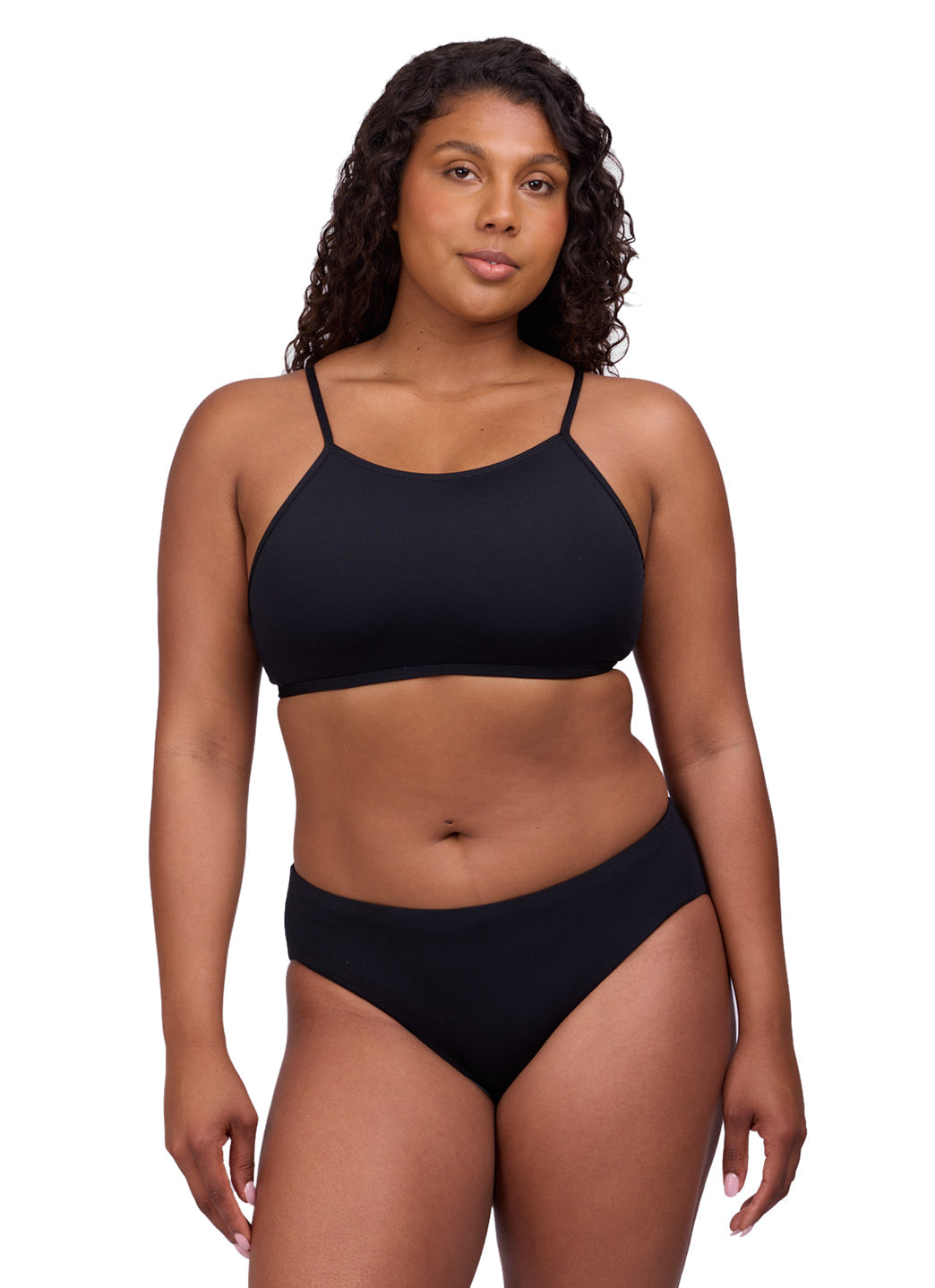 JOLYN Women's Pam Solid Bikini Bottom