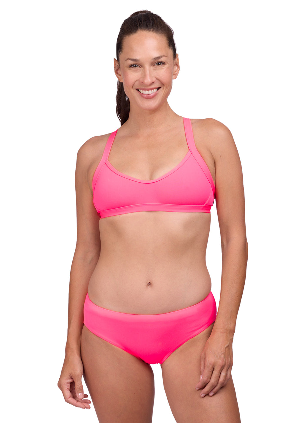 JOLYN Women's Pam Solid Bikini Bottom