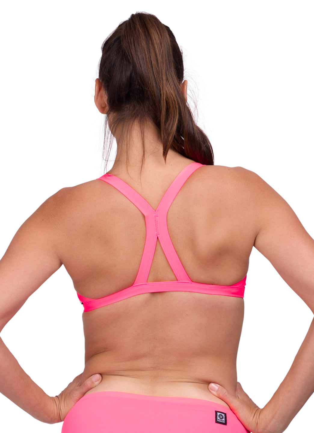 JOLYN Women's Kathleen Solid Bikini Top