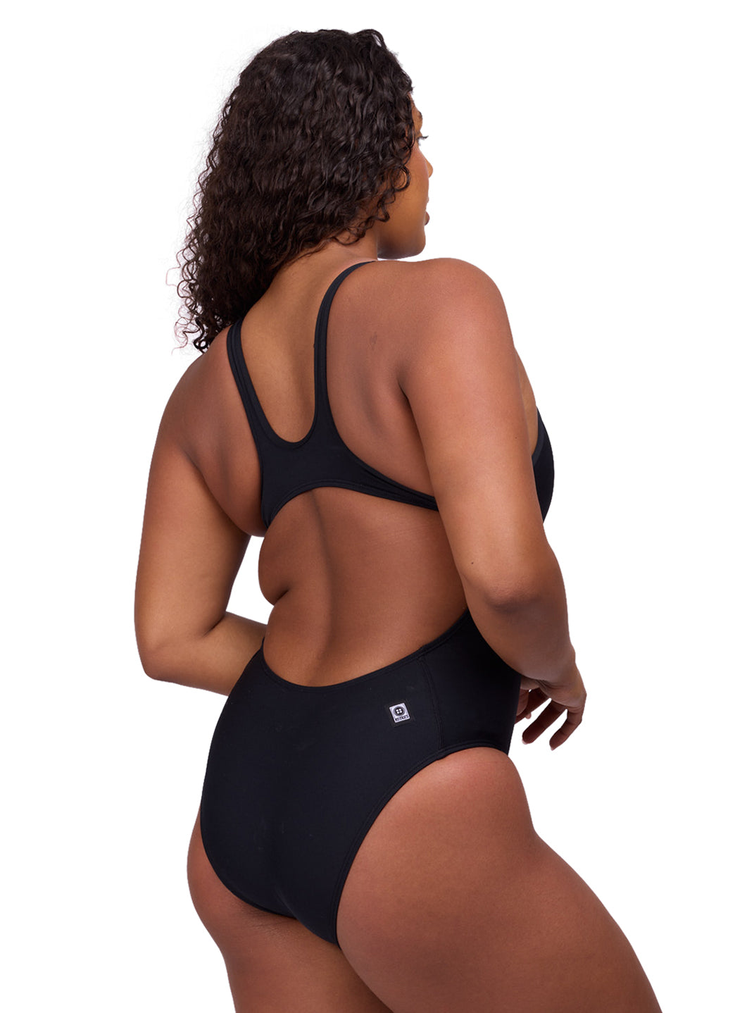 JOLYN Women's Betty Solid One Piece Swimsuit