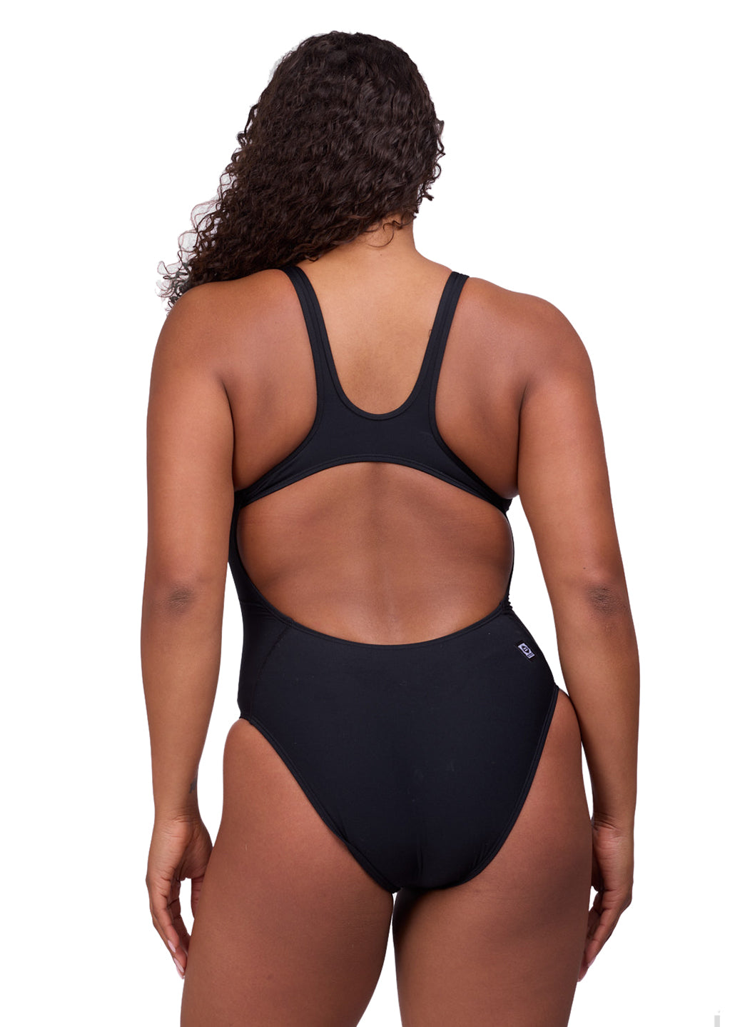 JOLYN Women's Betty Solid One Piece Swimsuit