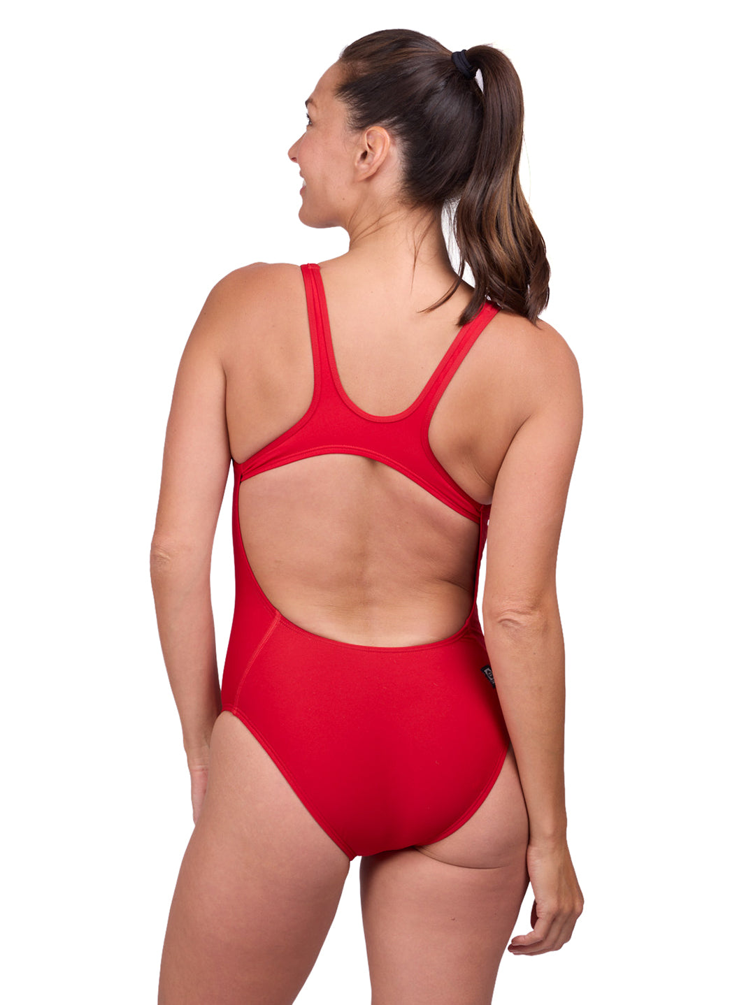 JOLYN Women's Betty Solid One Piece Swimsuit