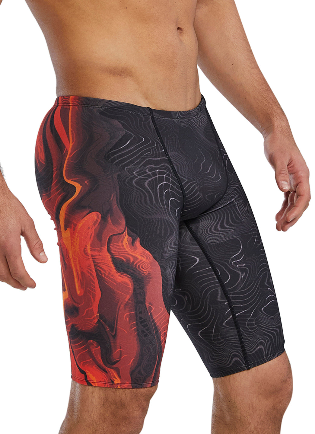 TYR Men's Firestorm Durafast Elite Jammer Swimsuit