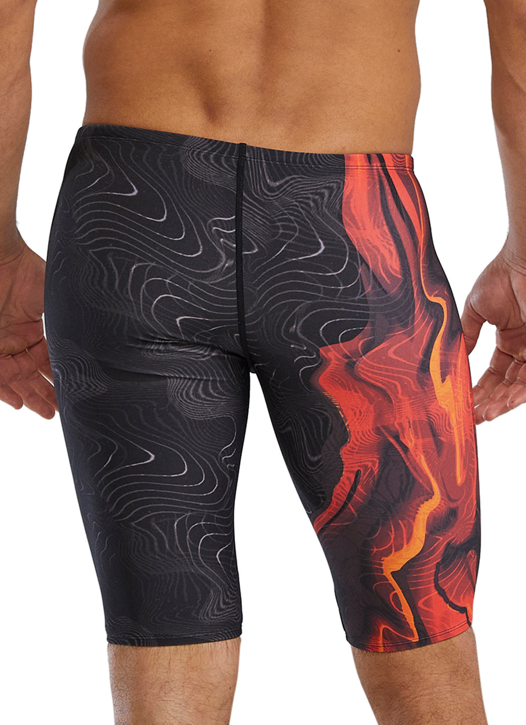TYR Men's Firestorm Durafast Elite Jammer Swimsuit