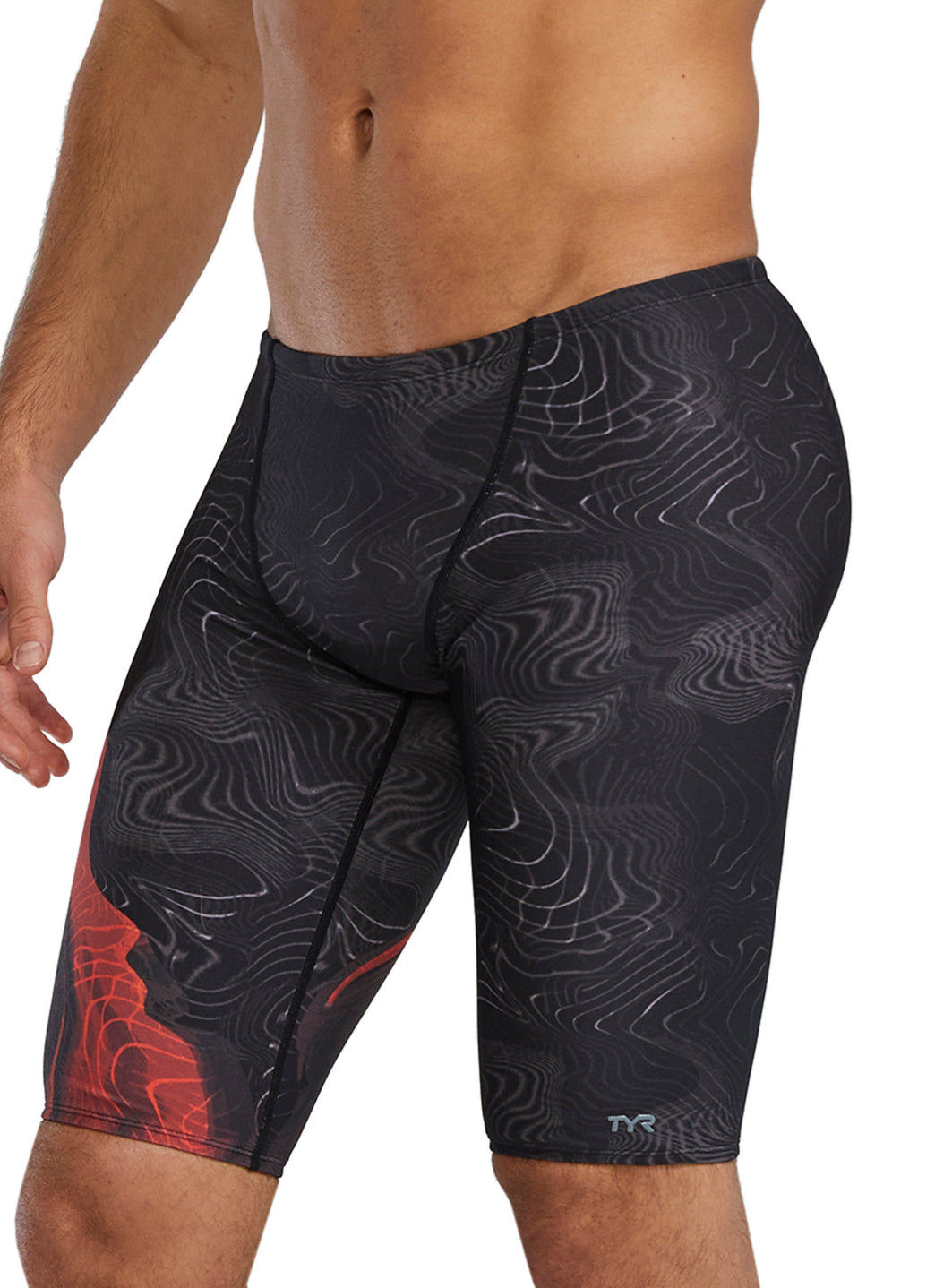 TYR Men's Firestorm Durafast Elite Jammer Swimsuit