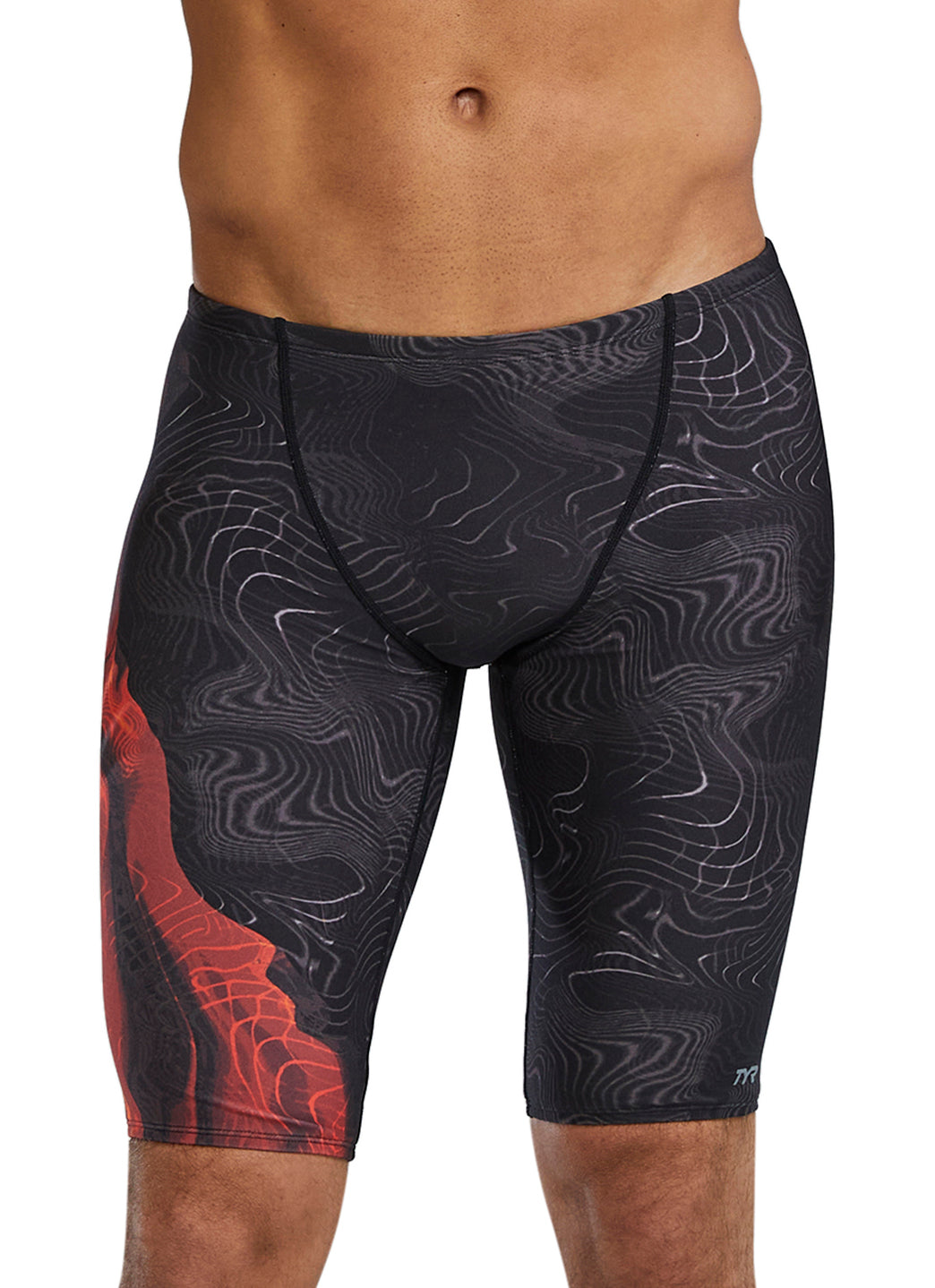 TYR Men's Firestorm Durafast Elite Jammer Swimsuit