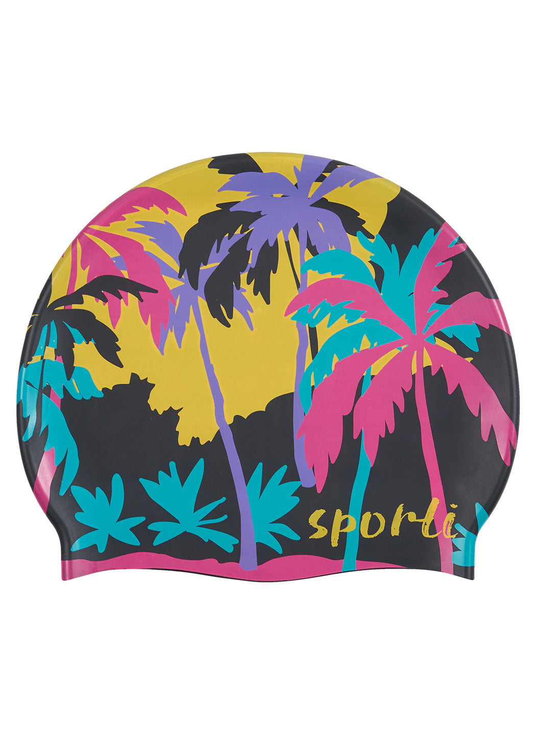 Sporti Tahitian Dream Silicone Swim Cap