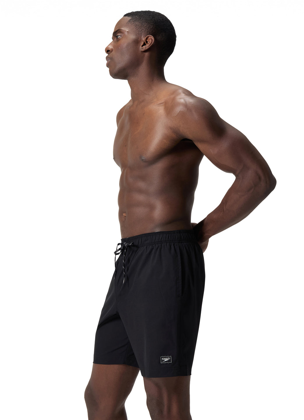 Speedo Men's Solid Redondo Edge 18" Volley Swim Short