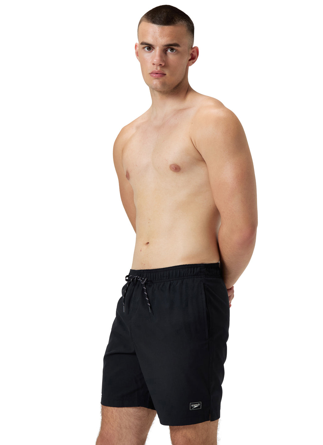 Speedo Men's Solid Redondo 18" Volley Swim Trunks