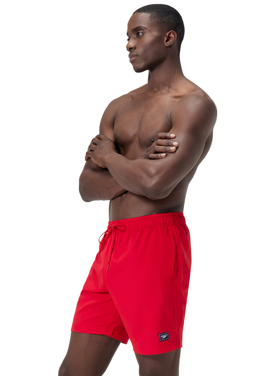 Speedo Men's Solid Redondo 18" Volley Swim Trunks