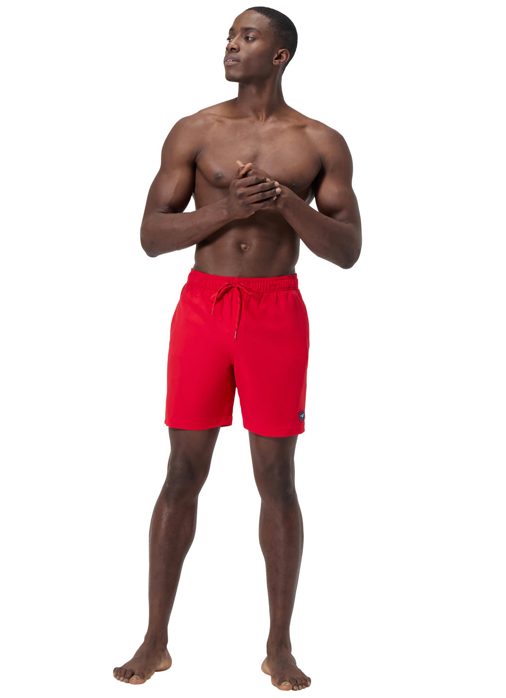 Speedo Men's Solid Redondo 18" Volley Swim Trunks