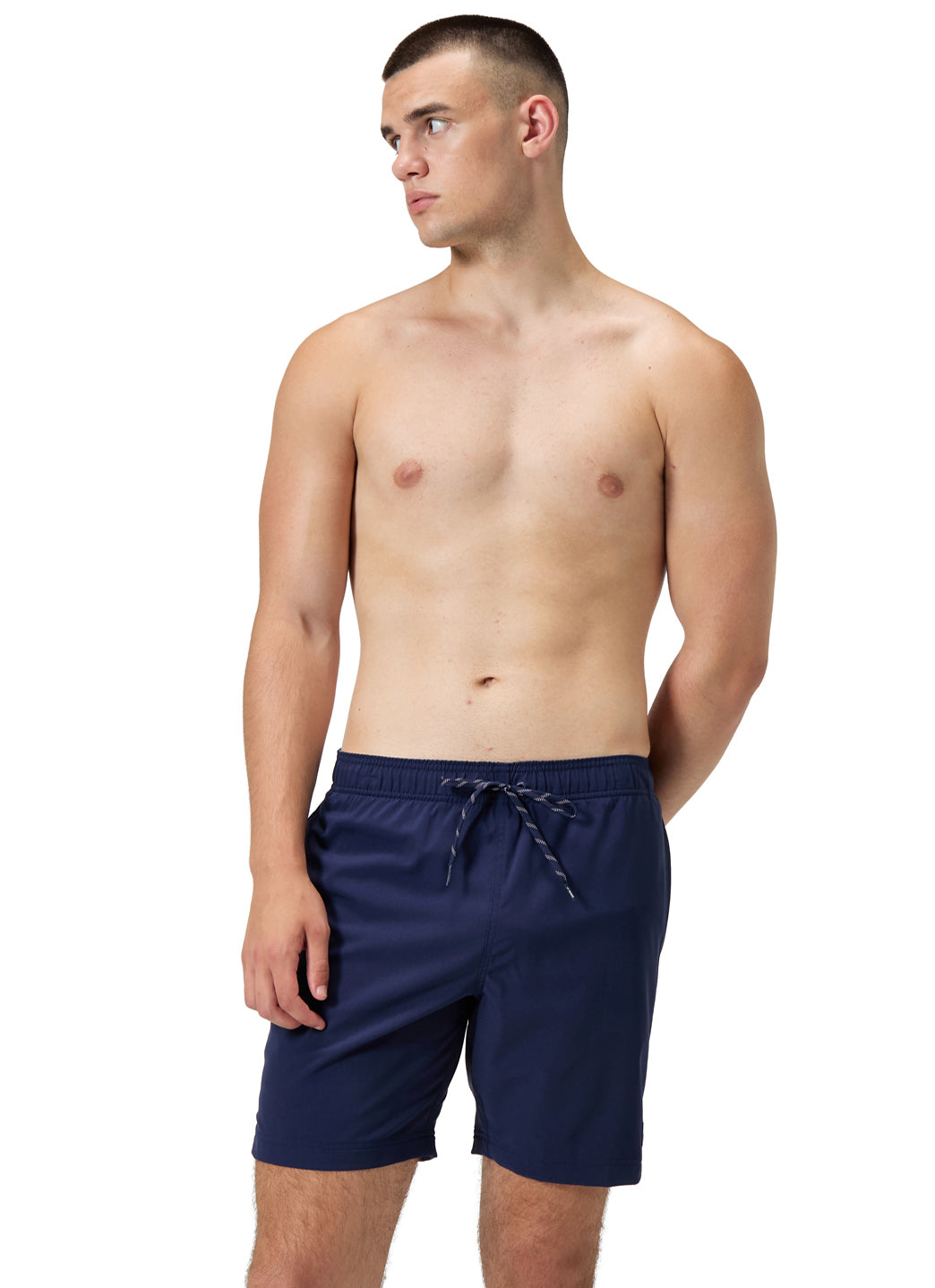 Speedo Men's Solid Redondo 18" Volley Swim Trunks