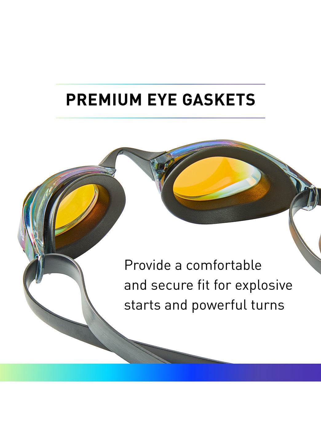 FINIS Mach 1 Mirrored Racing Goggle