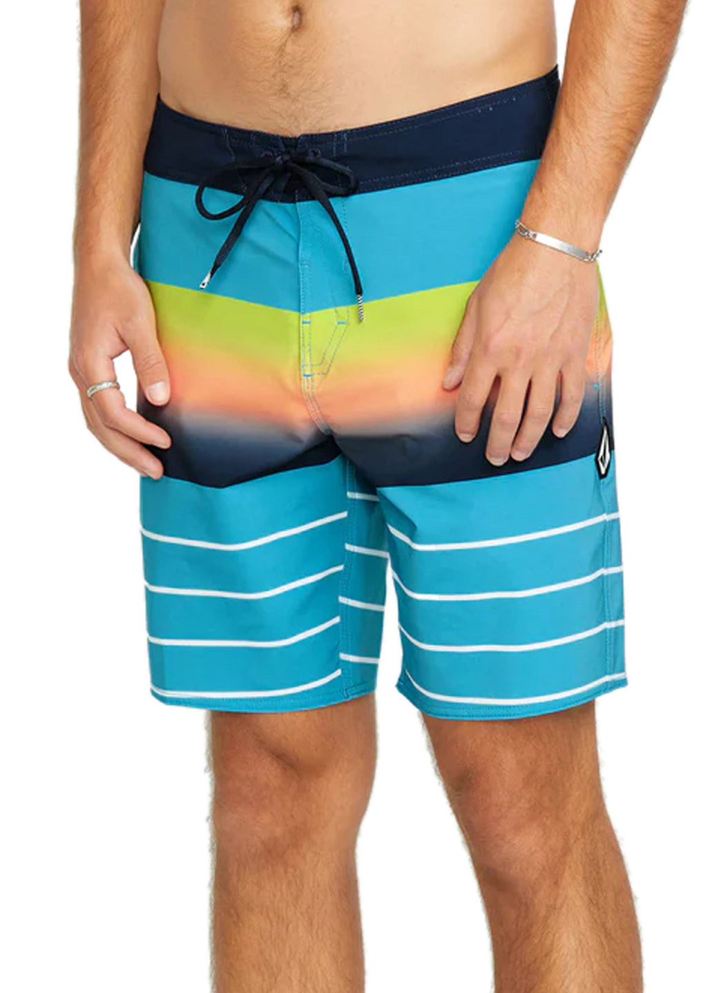 Volcom Men's Quarta Fade Mod-Tech 19" Board Shorts