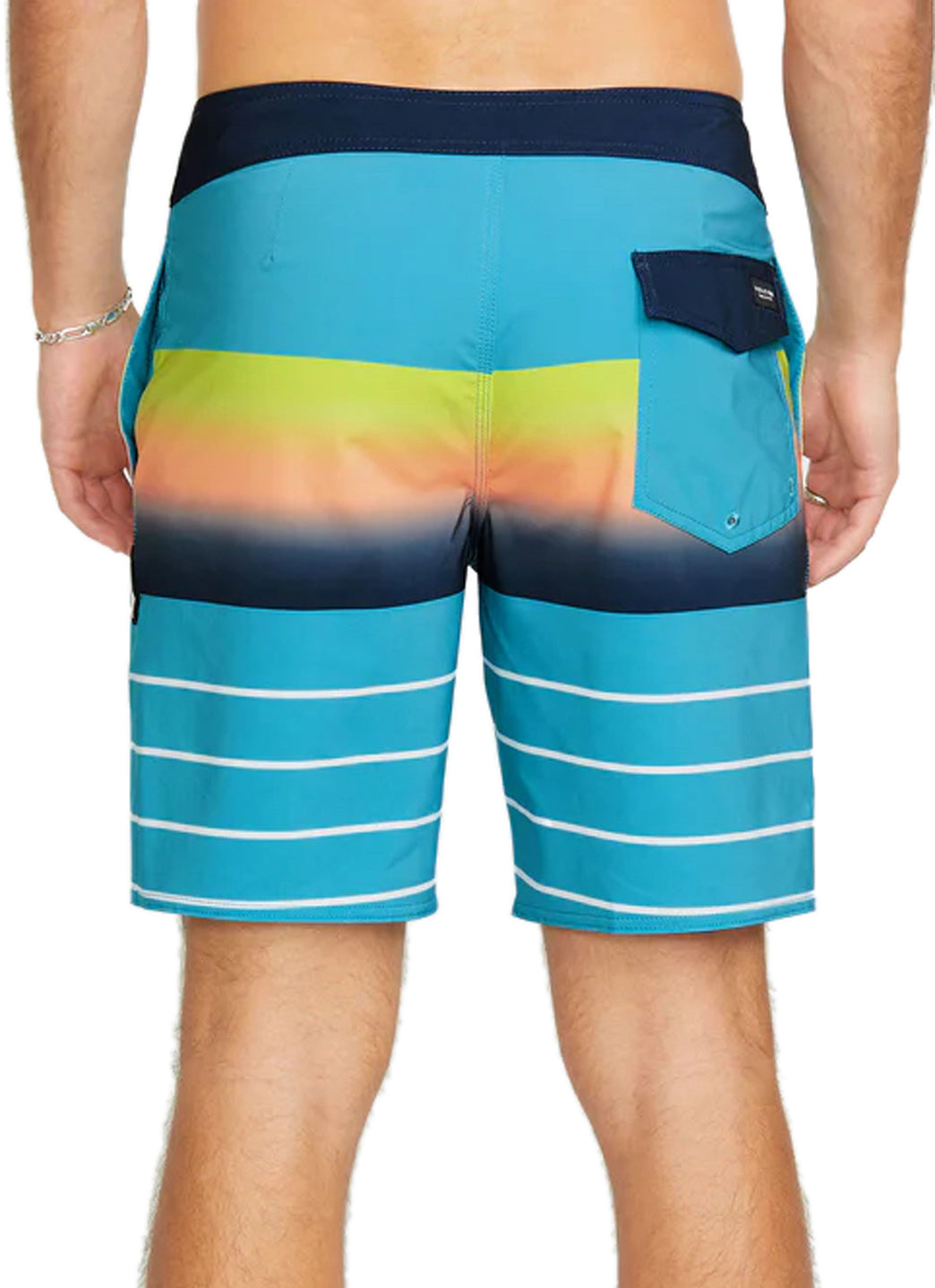 Volcom Men's Quarta Fade Mod-Tech 19" Board Shorts