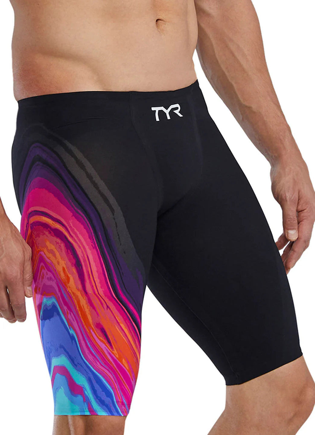 TYR Men's Venzo Volconyx Jammer Tech Suit Swimsuit
