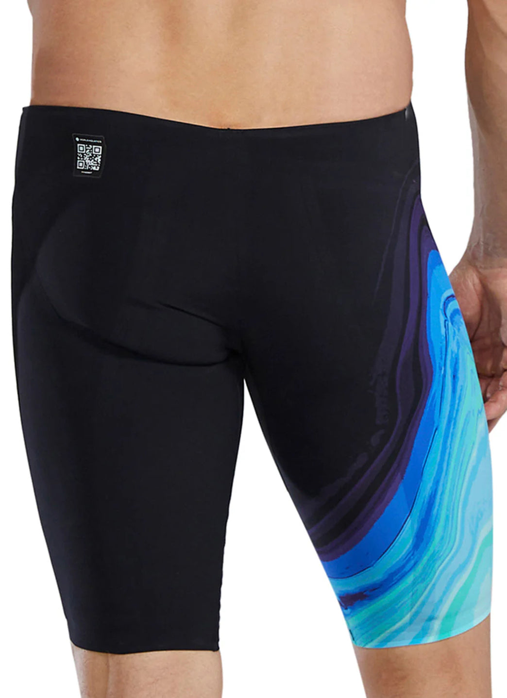 TYR Men's Venzo Volconyx Jammer Tech Suit Swimsuit