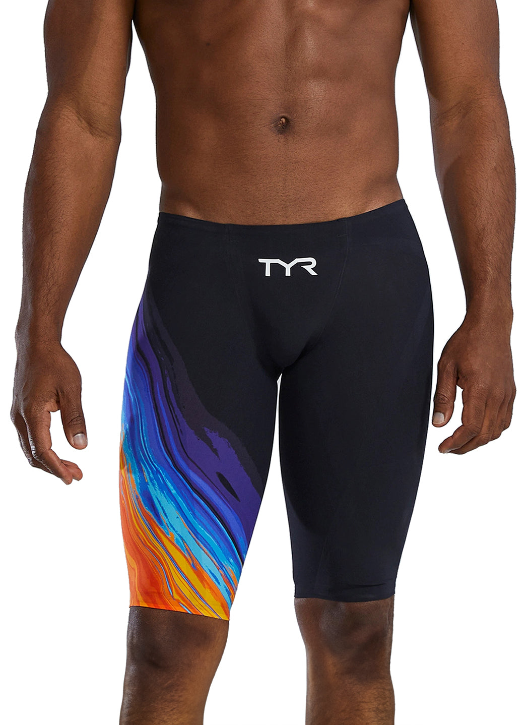 TYR Men's Venzo Volconyx Jammer Tech Suit Swimsuit