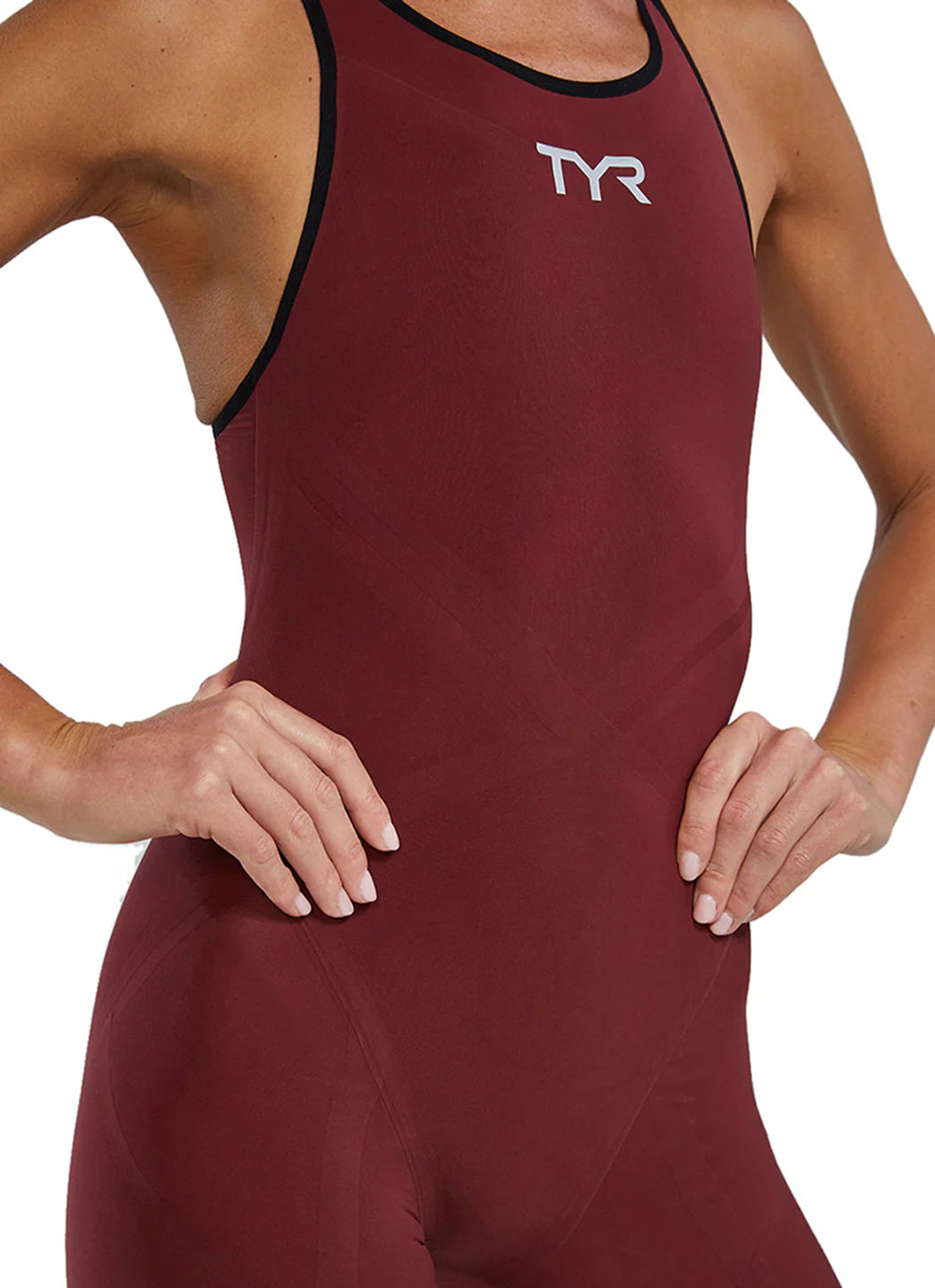 TYR Women's Venzo Open Back Tech Suit Swimsuit