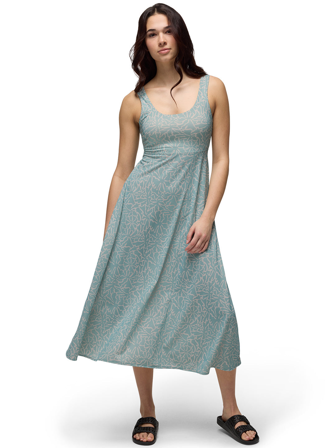 prAna Women's Print Lata Cover Up Beach Dress