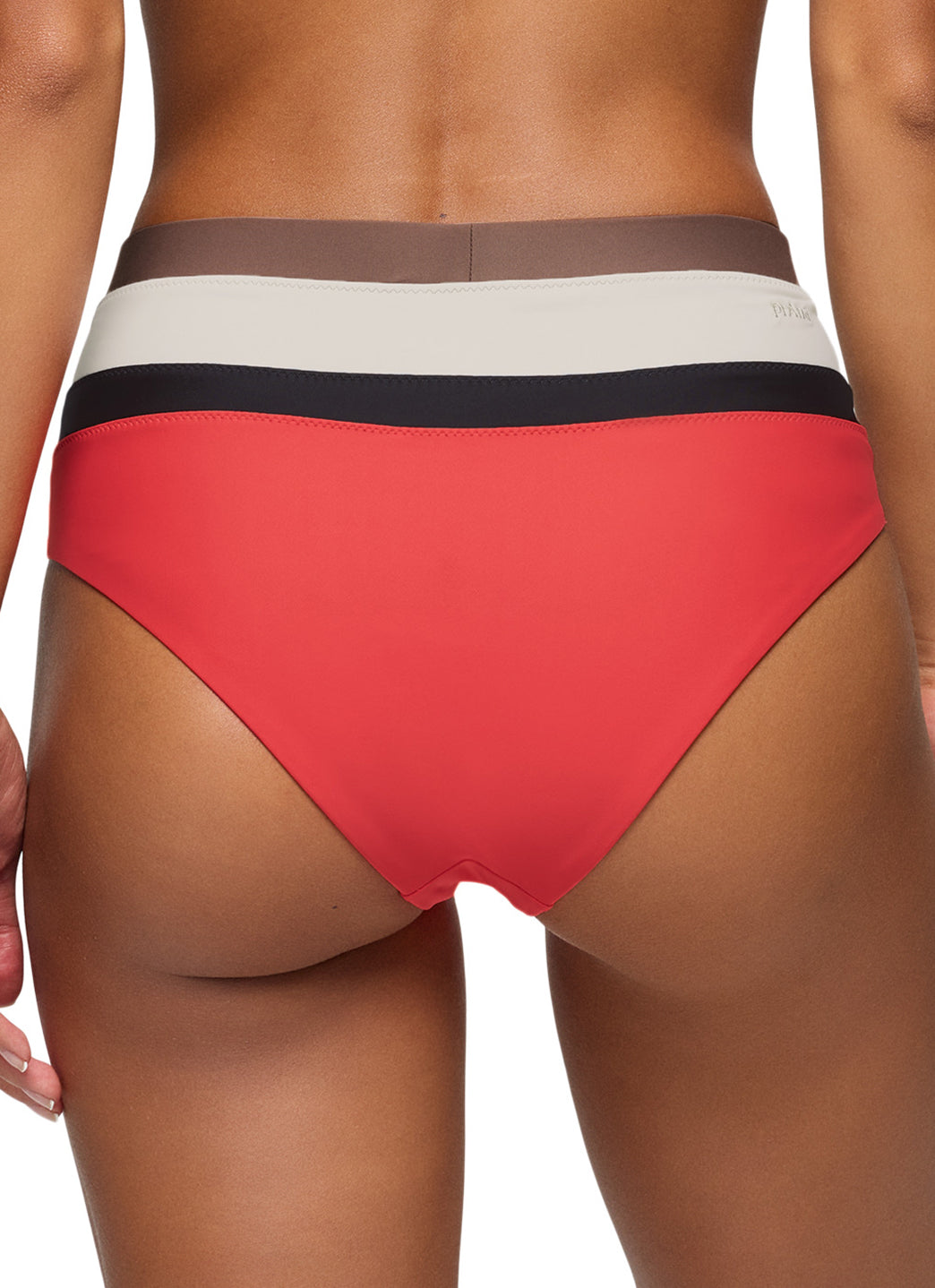 prAna Women's Color Block Baja Bound High Rise Bikini Bottom