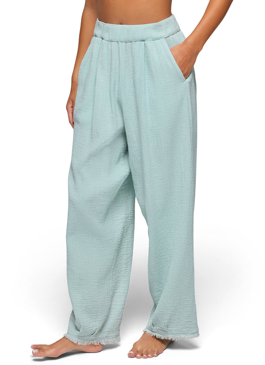 prAna Women's Solid Hideaways Wide Leg Pant