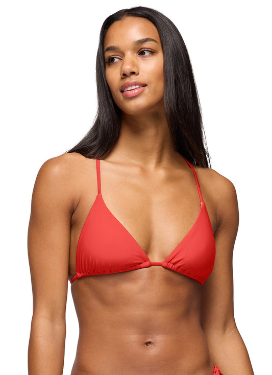 prAna Women's Solid Hana Highway Triangle Bikini Top