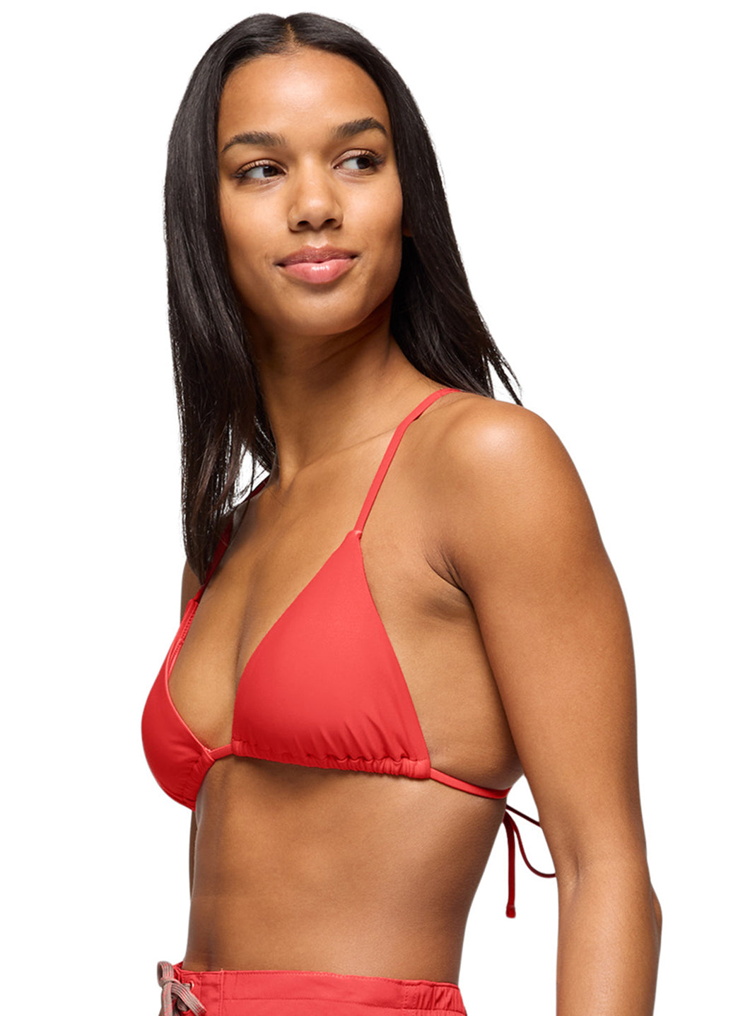 prAna Women's Solid Hana Highway Triangle Bikini Top