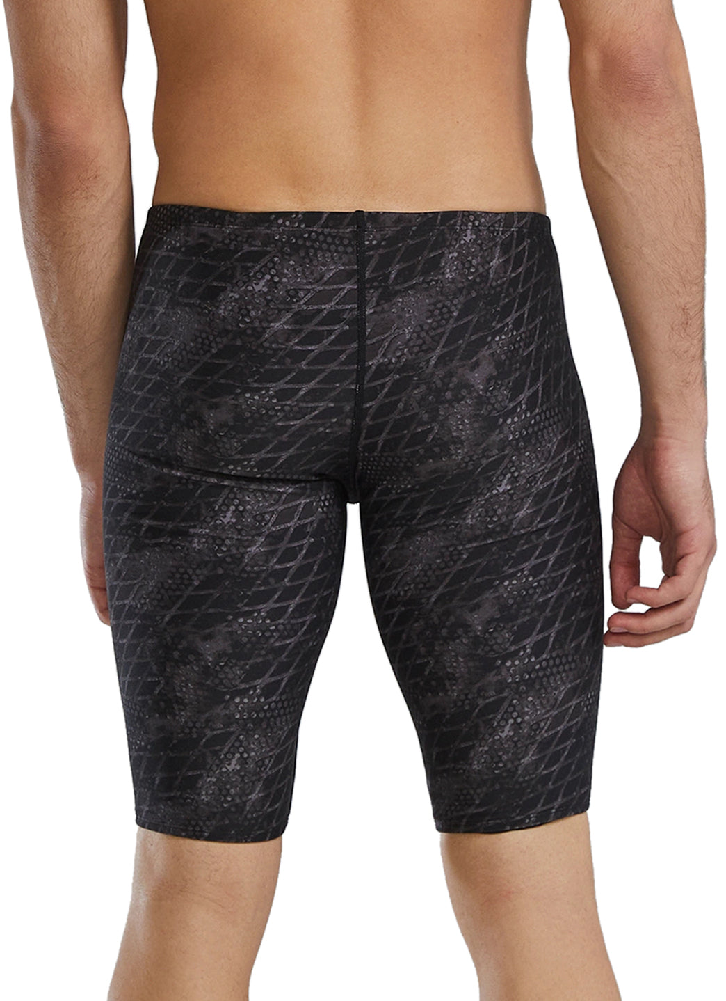 TYR Men's Etch Durafast Elite Jammer Swimsuit