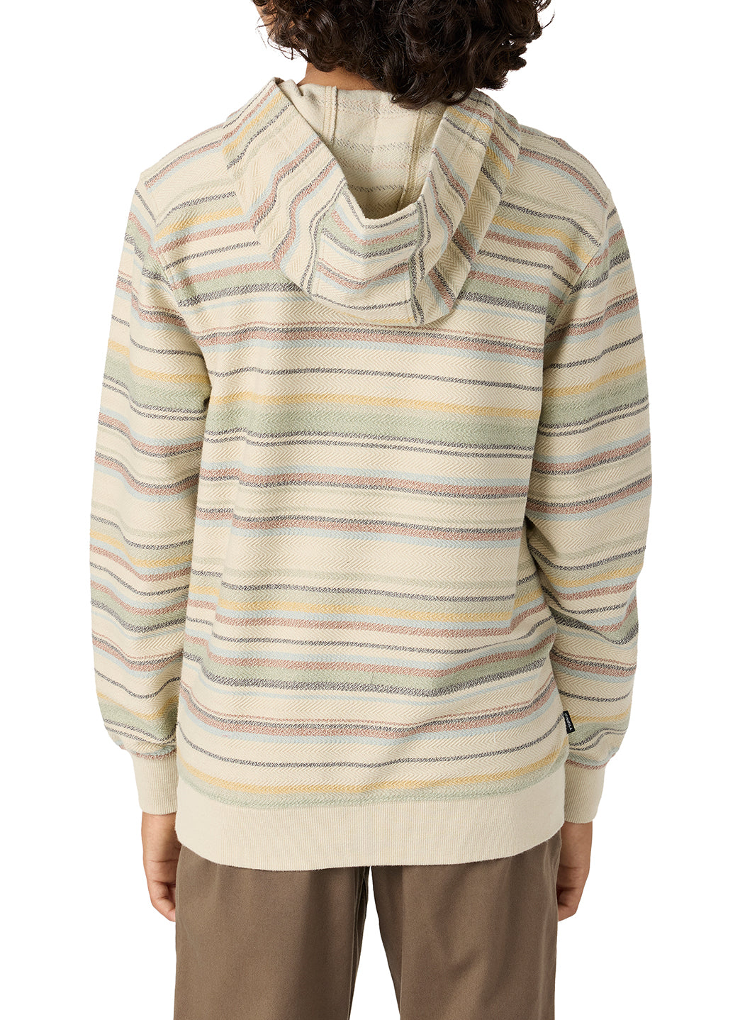 O'Neill Boys' Bavaro Stripe Pullover Hoodie (Big Kid)