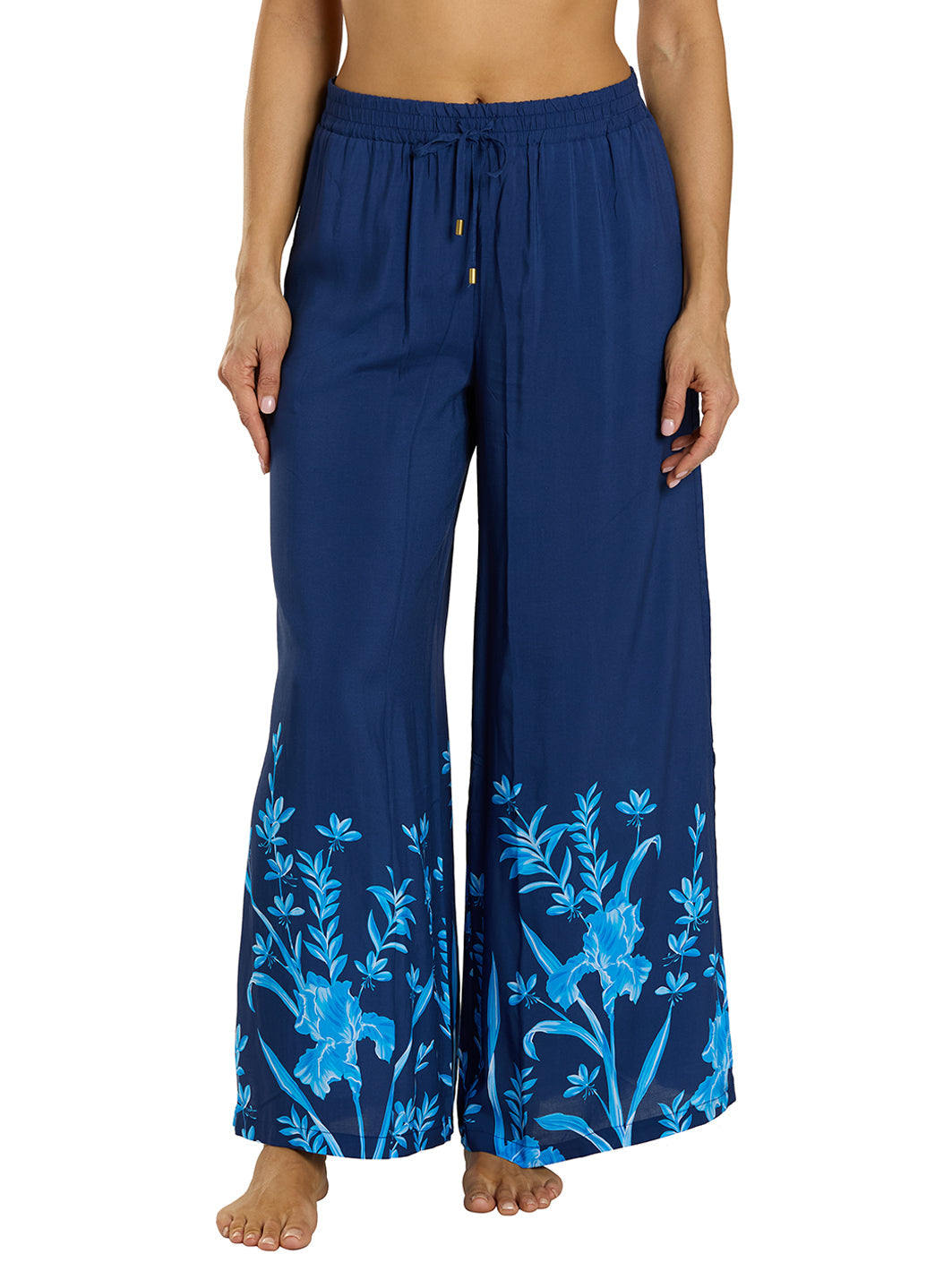 Jantzen Women's Botanical Bloom Josephine Cover Up Pants