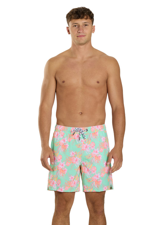 Snapper Rock Men's Coastal Shells 19" Swim Trunk