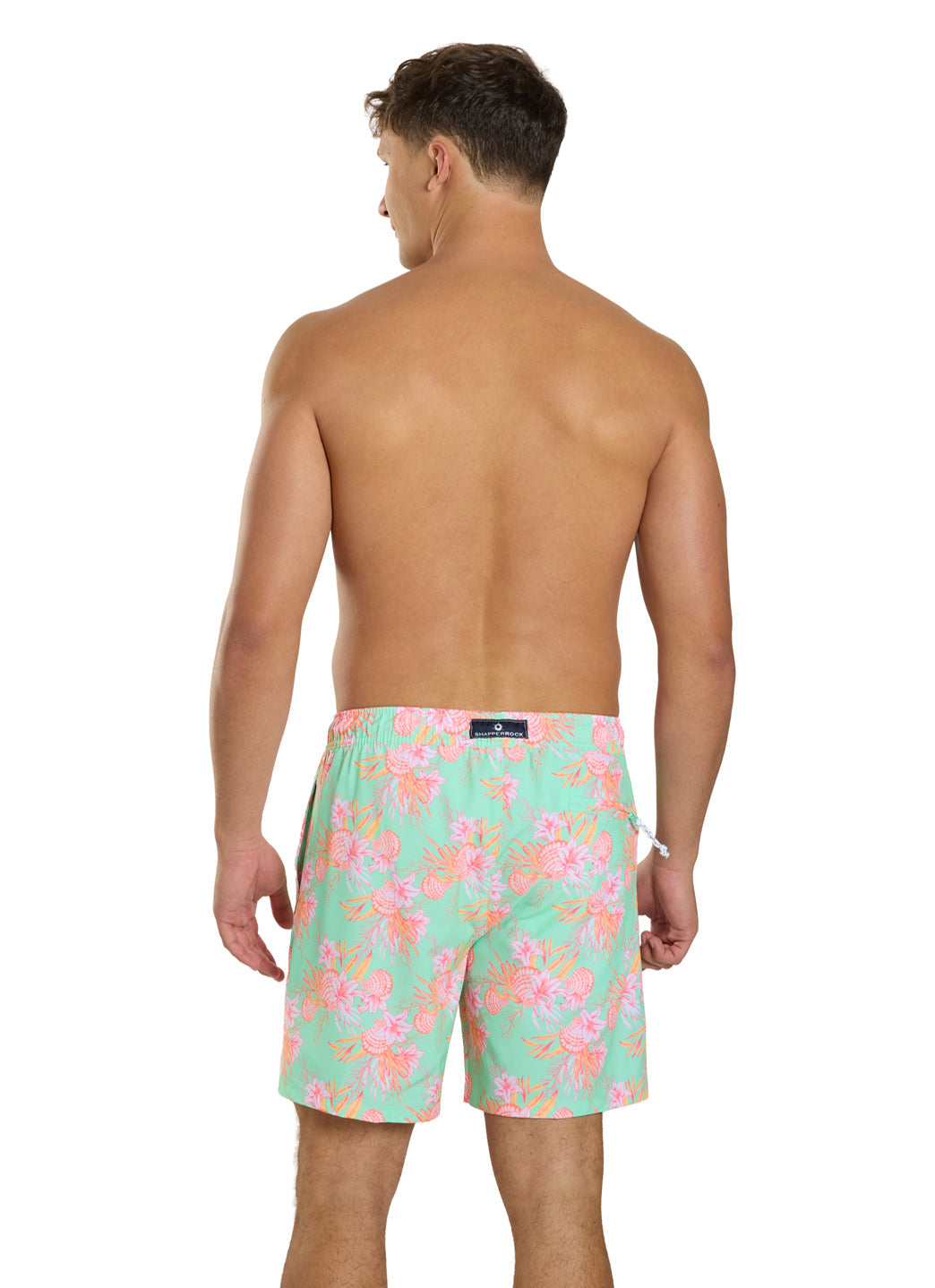 Snapper Rock Men's Coastal Shells 19" Swim Trunk