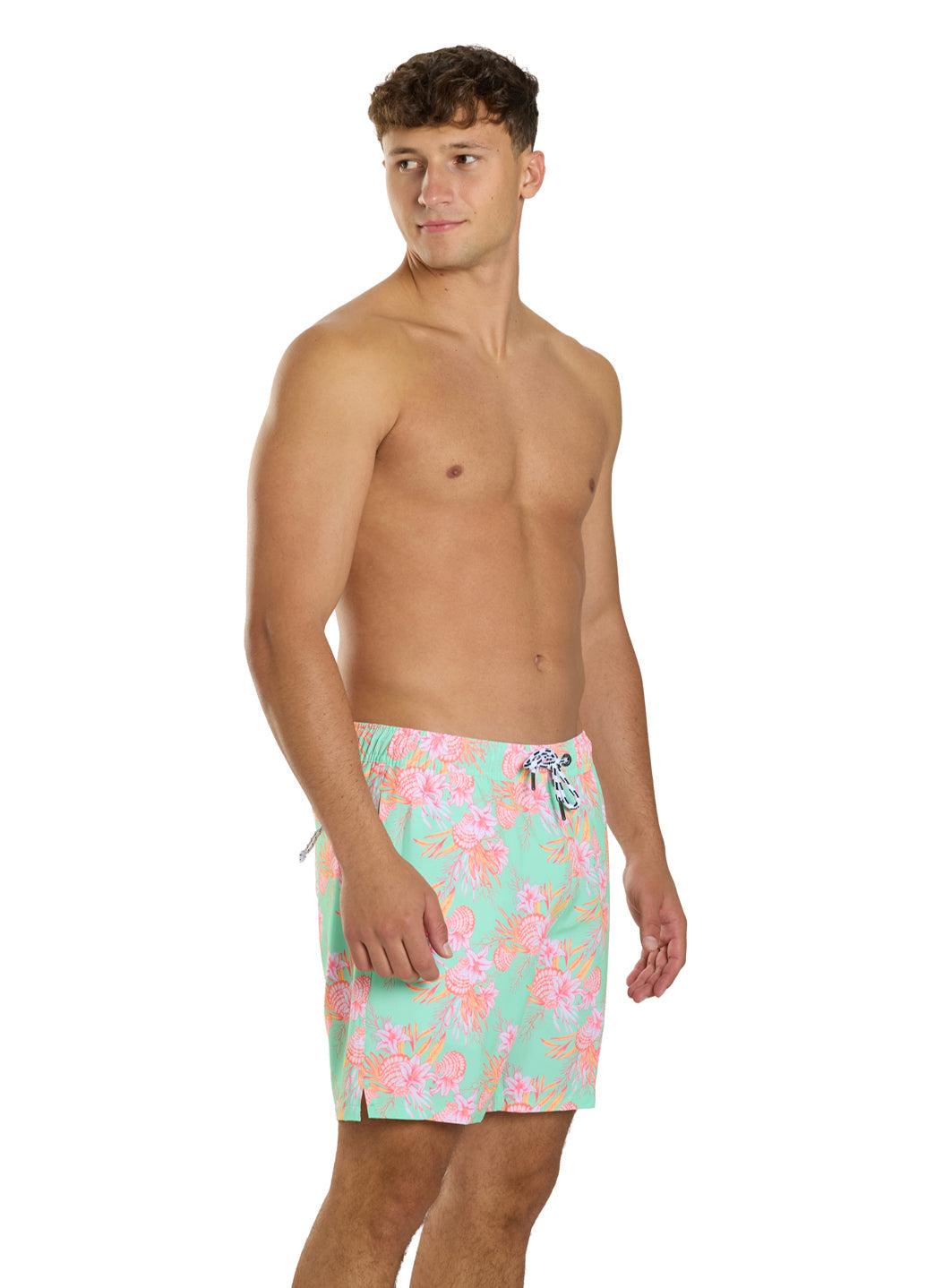 Snapper Rock Men's Coastal Shells 19" Swim Trunk