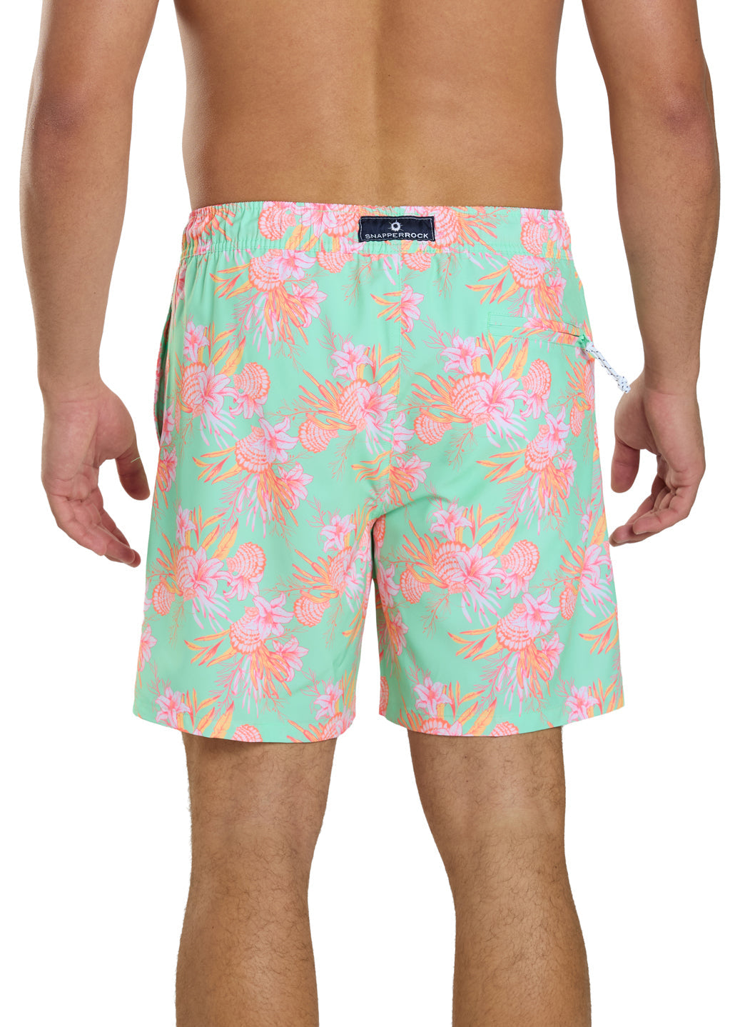 Snapper Rock Men's Coastal Shells 19" Swim Trunk