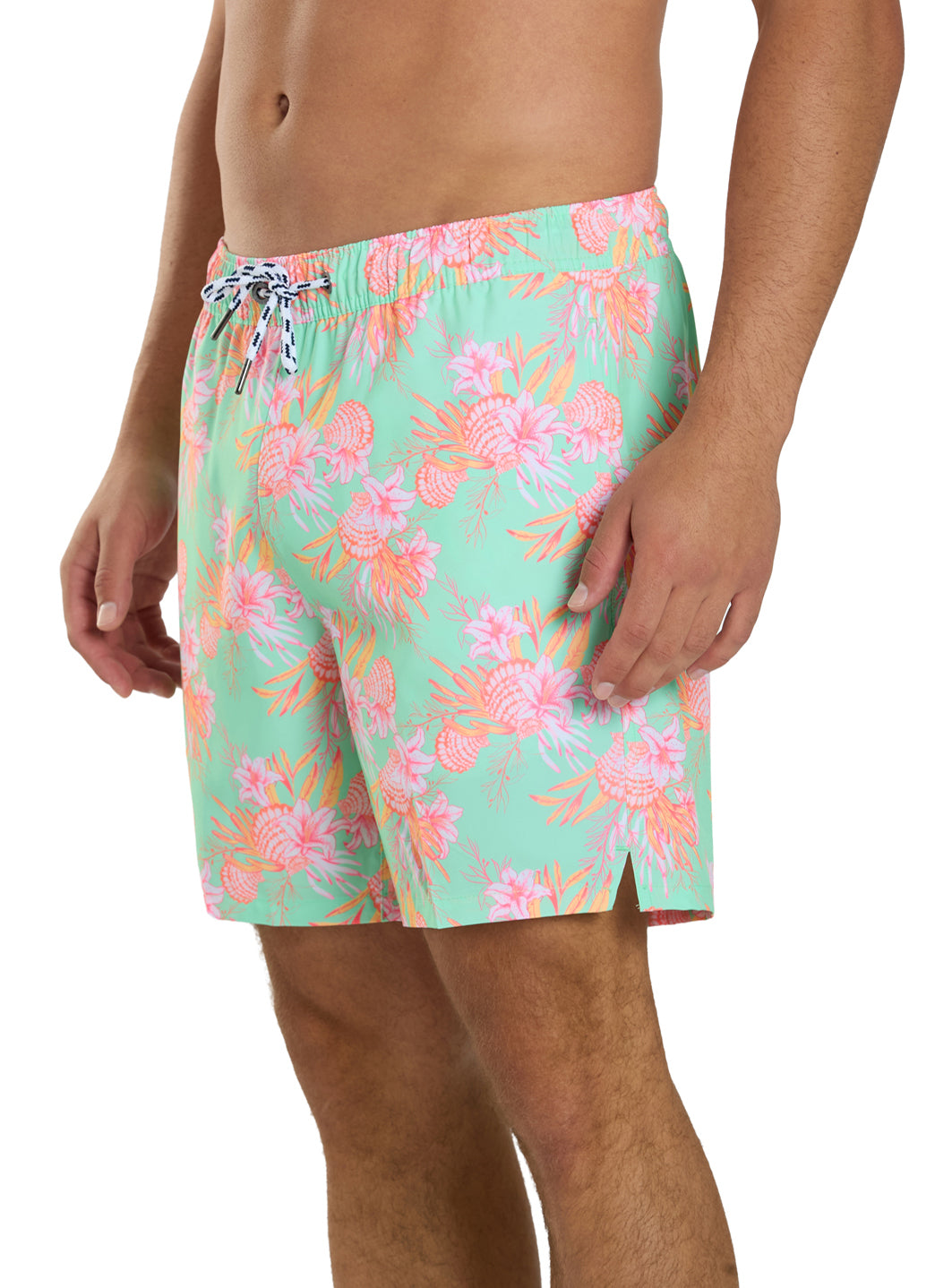 Snapper Rock Men's Coastal Shells 19" Swim Trunk