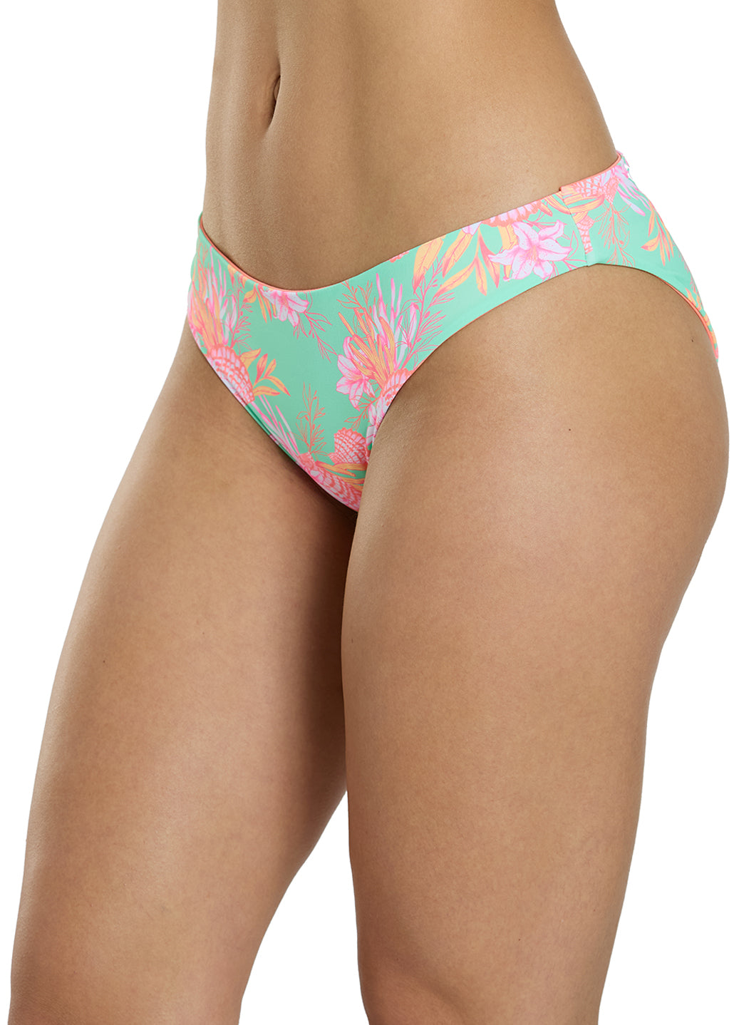 Snapper Rock Women's Coastal Shells Reversible Bikini Bottom