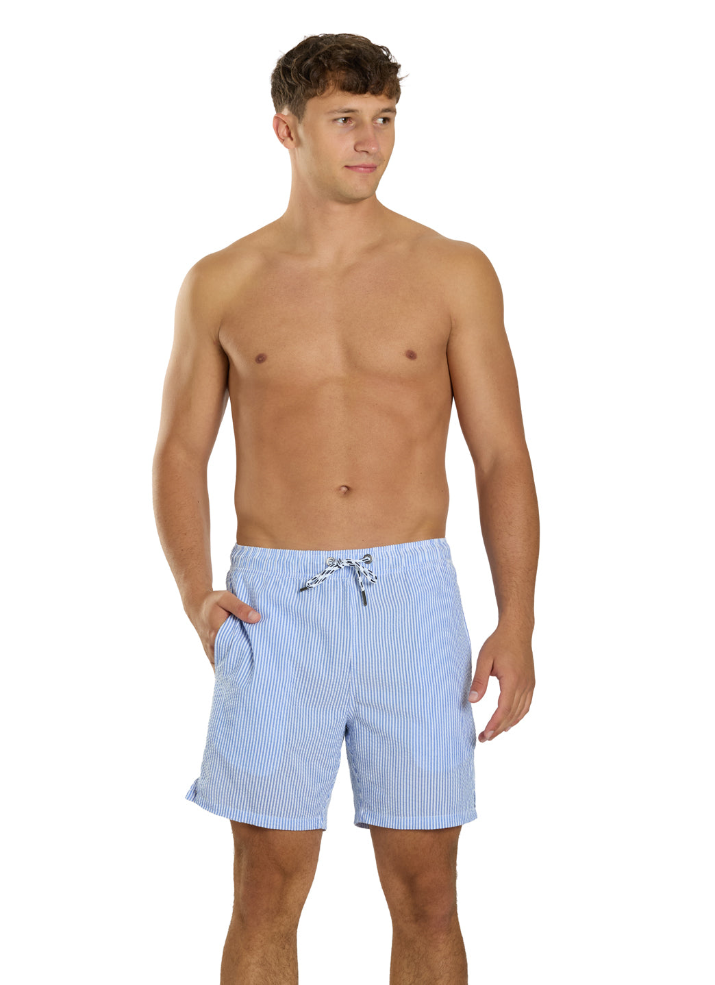 Snapper Rock Men's Parisian Summer Comfort Lined 19" Swim Trunk