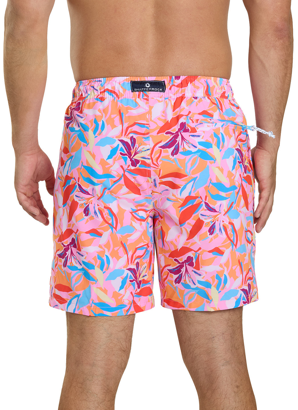 Snapper Rock Men's Blooming Sunset 19" Swim Trunk