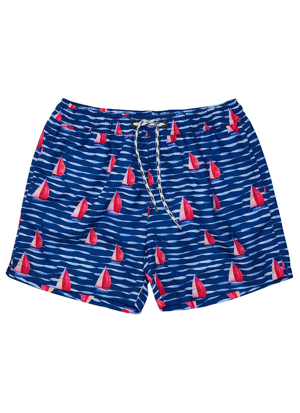 Snapper Rock Boys' Sailboat Rock Swim Trunk (Toddler, Little Kid, Big Kid)