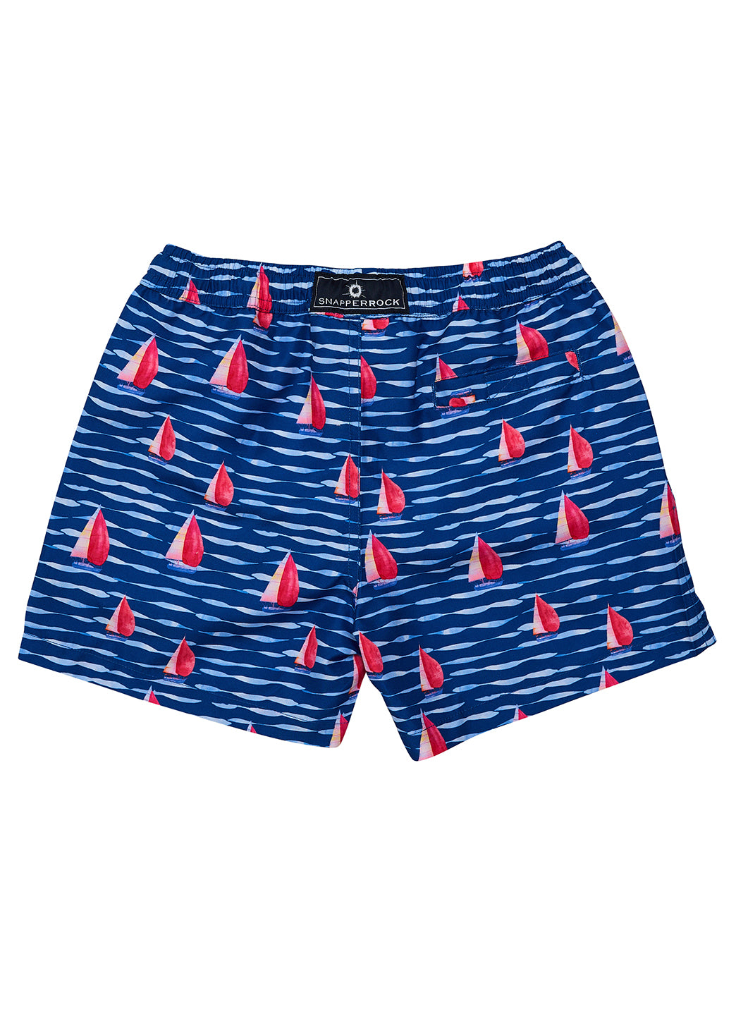 Snapper Rock Boys' Sailboat Rock Swim Trunk (Toddler, Little Kid, Big Kid)