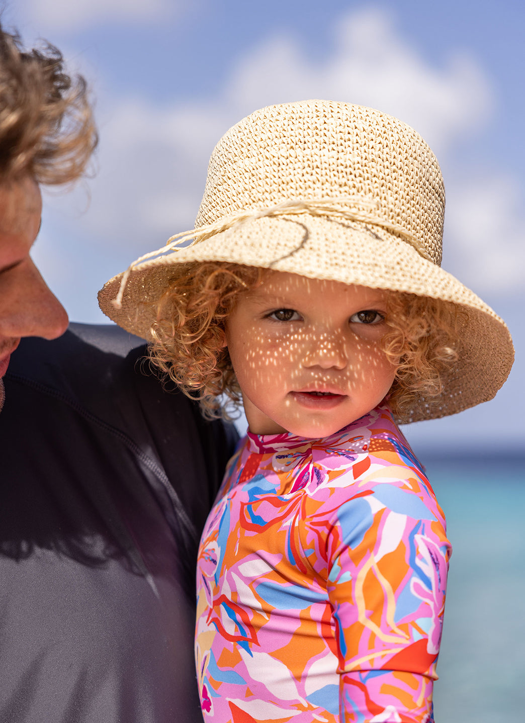 Snapper Rock Kids' Wide Brim Packable Sun Hat