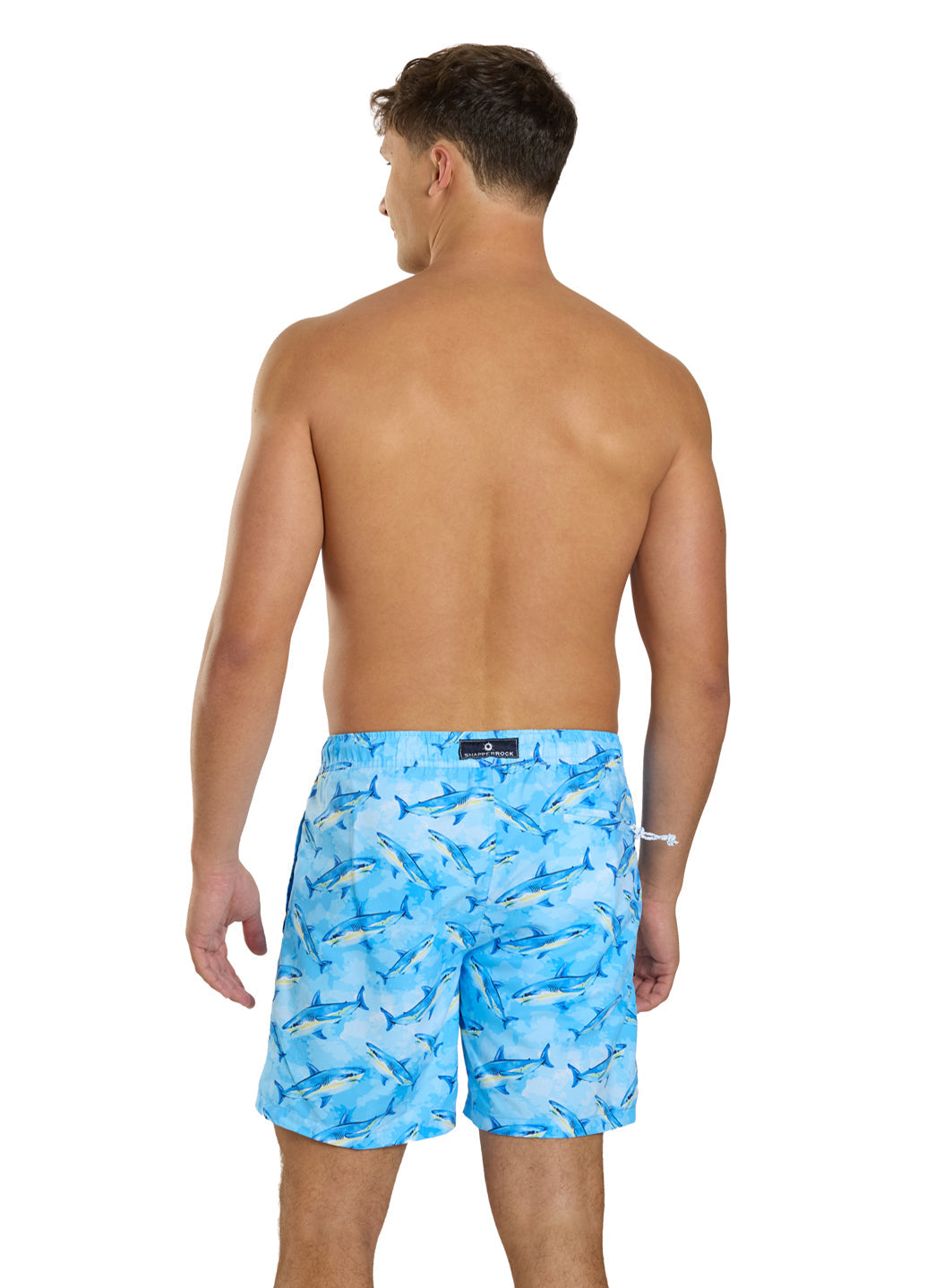 Snapper Rock Men's Jawsome Waves 19" Swim Trunk